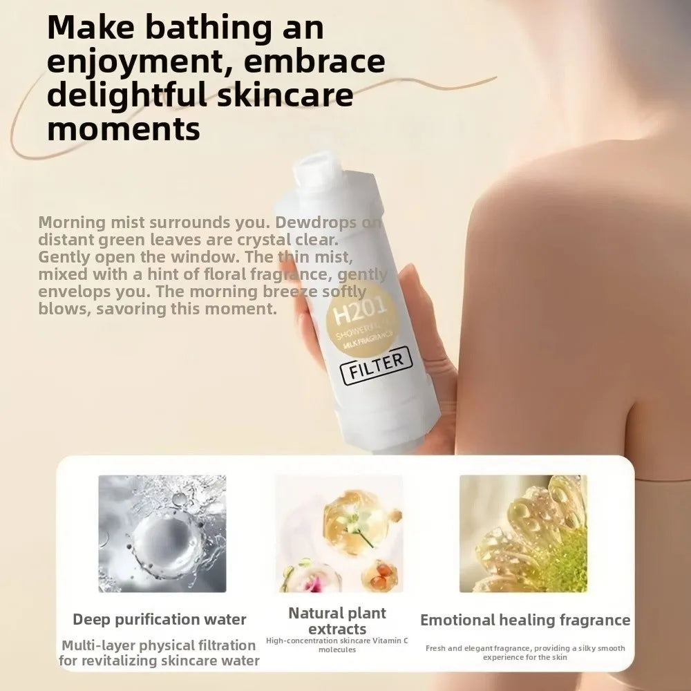 Filtre de douche à la vitamine C